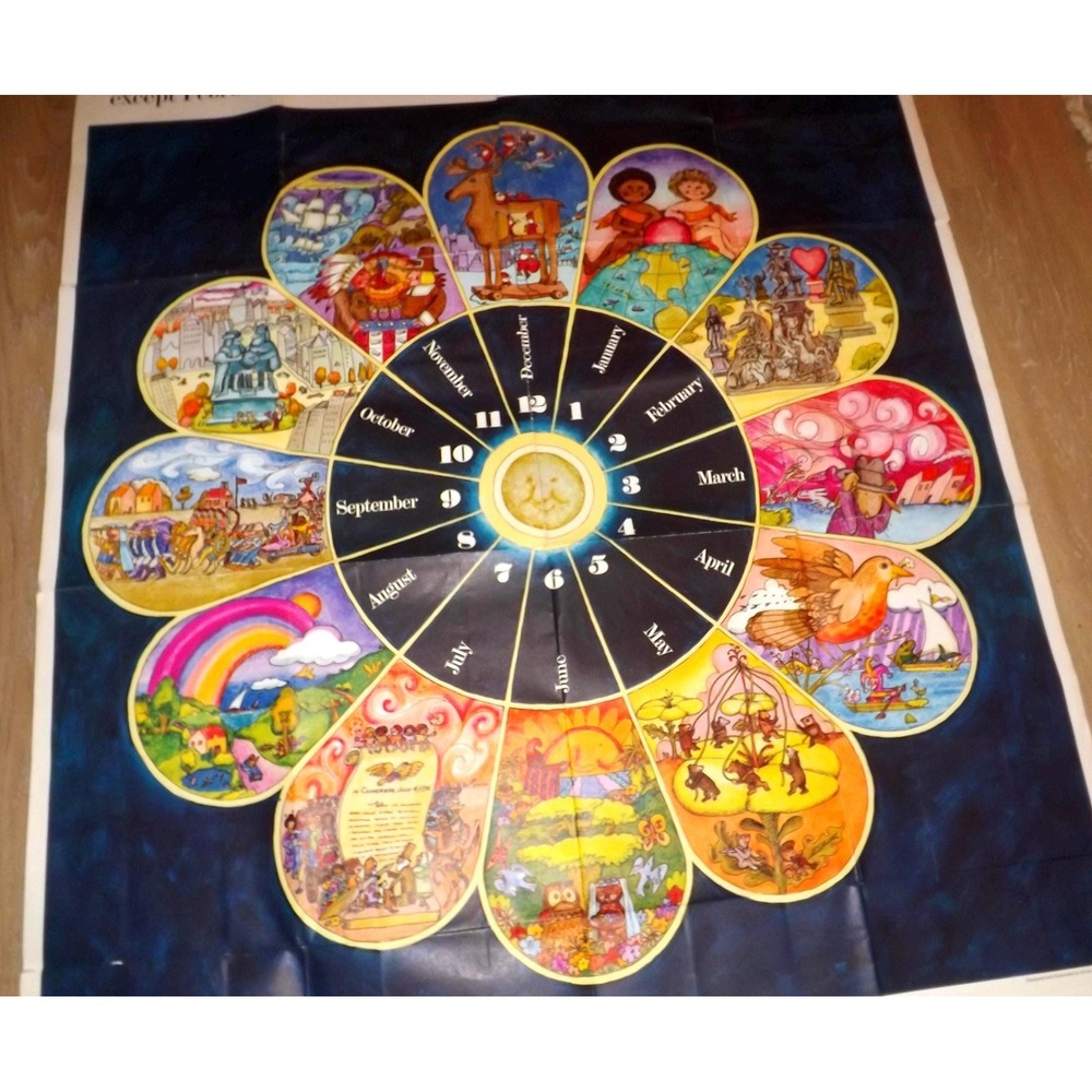 Huge Calendar Wall Poster - See Description for Details